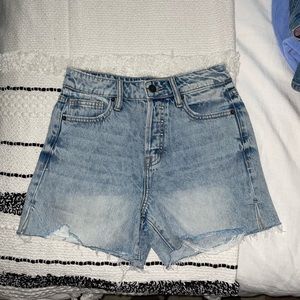 Hidden Blue Jean Shorts |